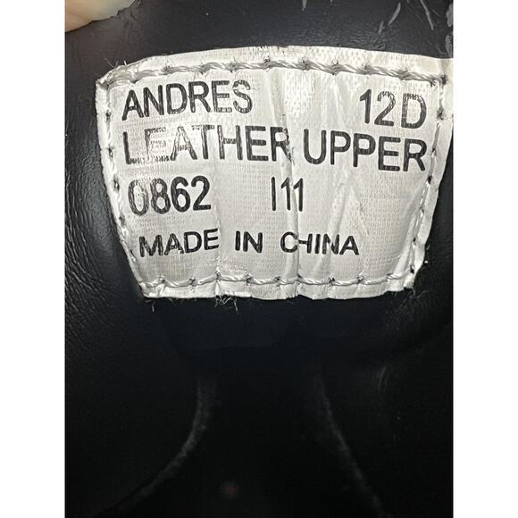 Polo Ralph Lauren Boots Mens Size 12 Andres Leather Duck Hiking Zip Lace Up - Picture 8 of 10